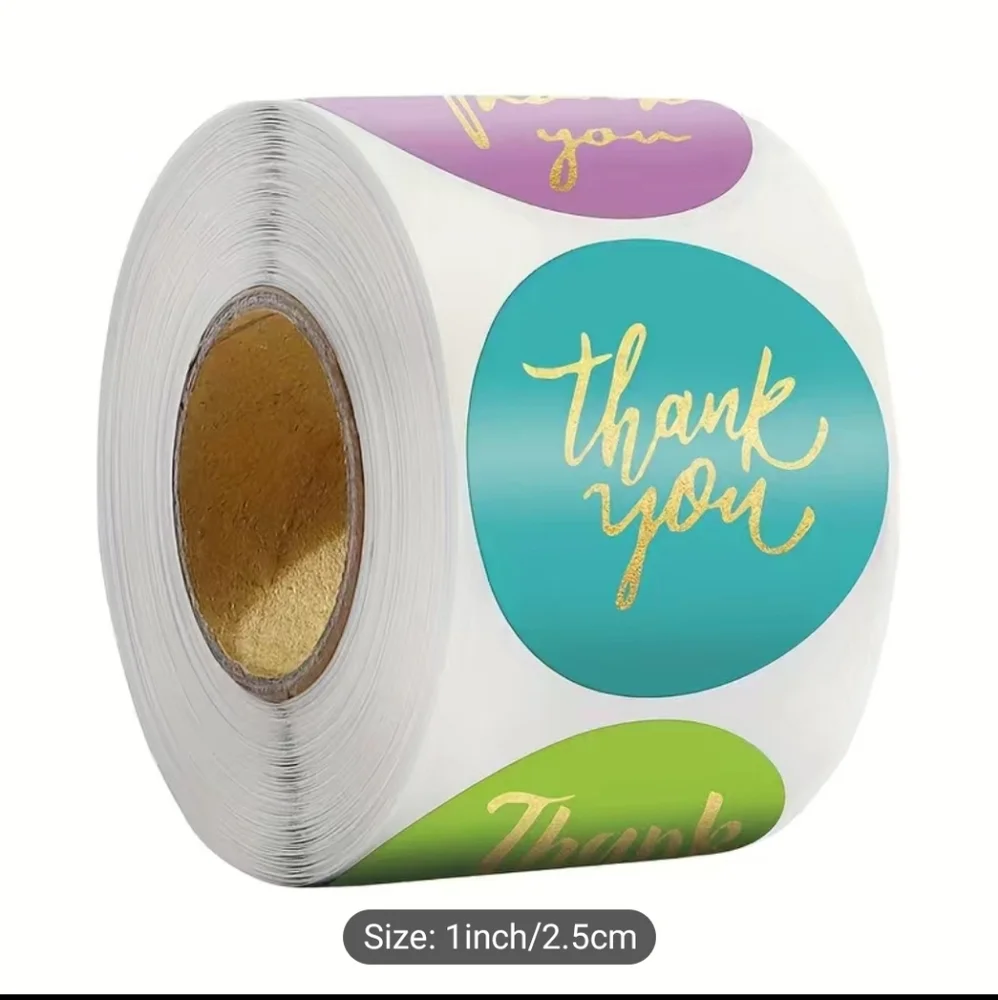 Thank You Stickers  500 Ct. HOST PICK💥 6/25
